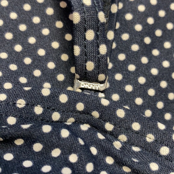 DKNY Black w/Tan Dots Tankini Top Size: S\CH\P - Picture 16 of 17